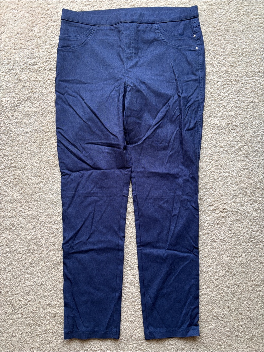 Skye's the Limit Navy Pull-On Chinos